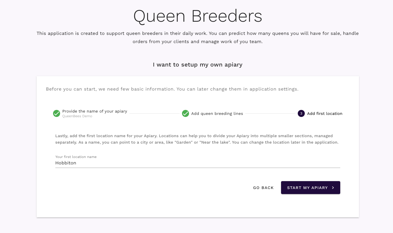 Ustawianie głównej lokalizacji podczas konfiguracji konta