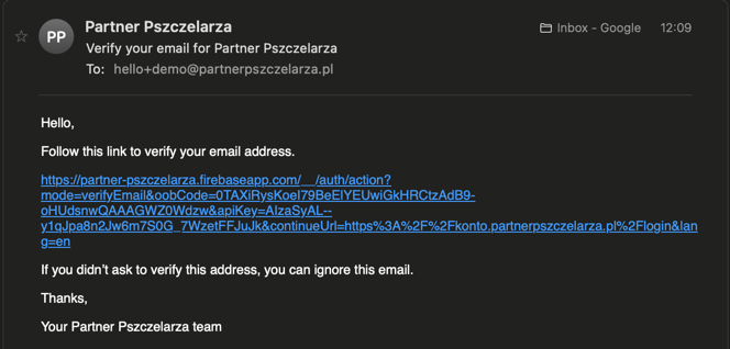 E-Mail-Verifizierung