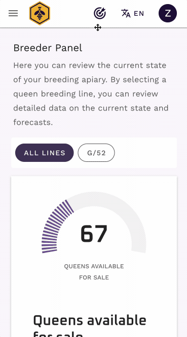 Filtruj matki potencjalnie czerwiące w Trybie Skupionym