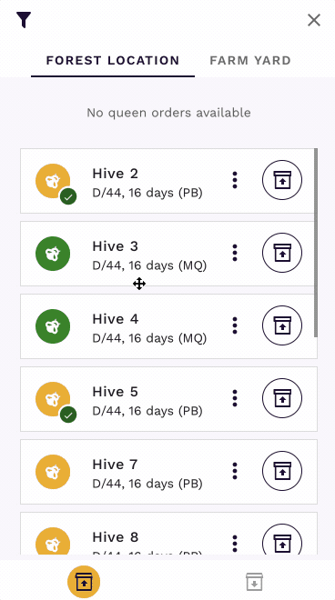 Oznaczanie zadania do zrobienia dla ula