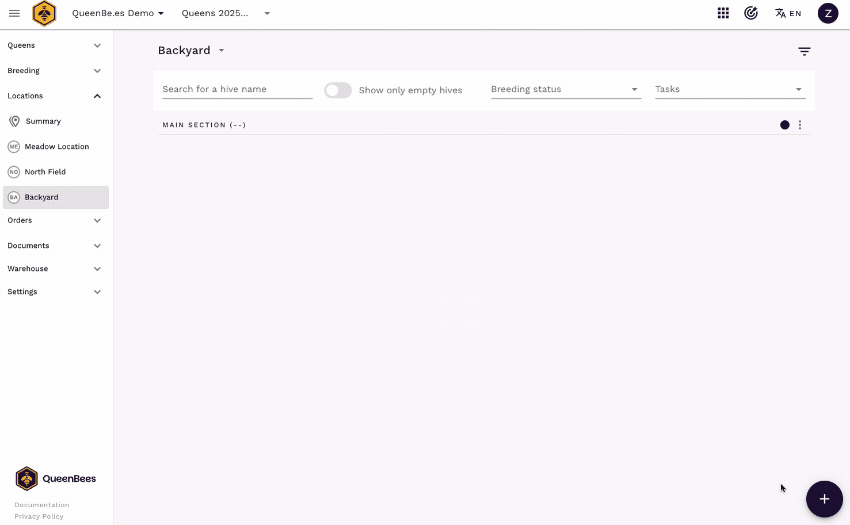 Dodawanie sekcji do lokalizacji